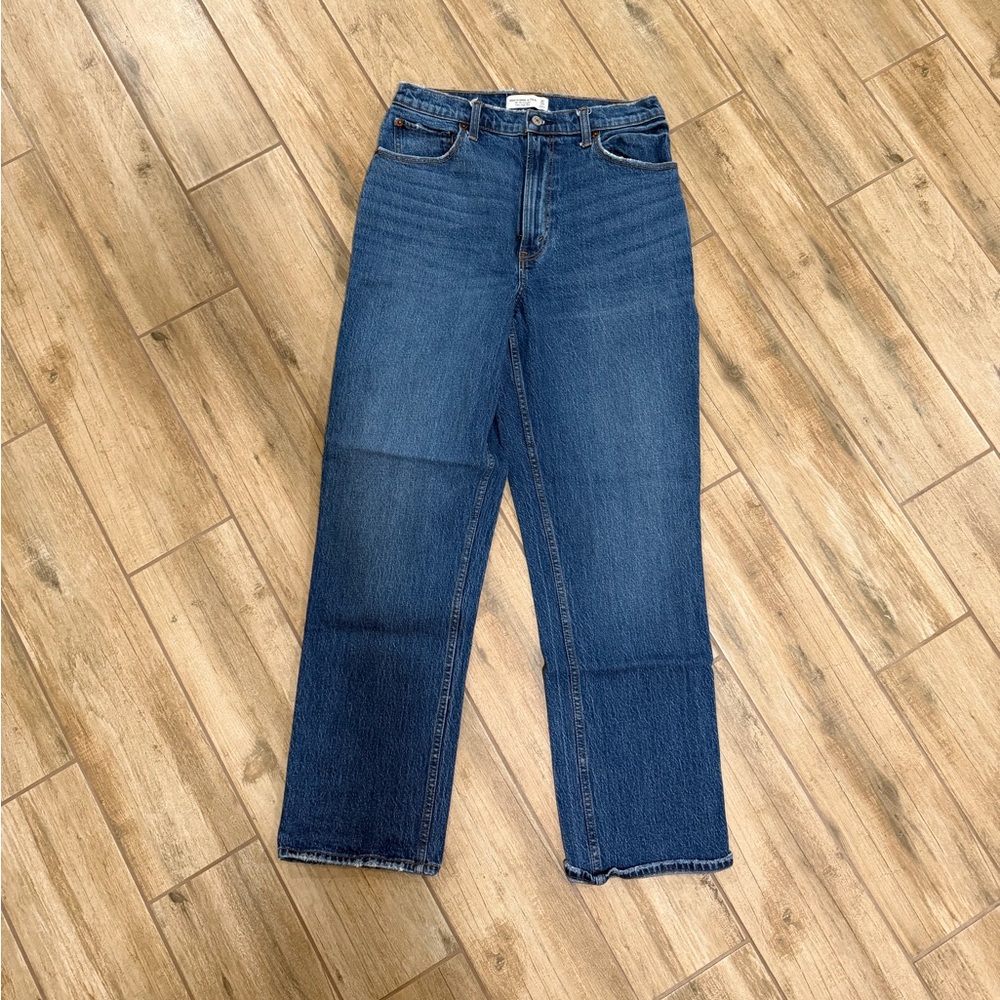 Abercrombie & Fitch Jeans - The 90s Straight Ultra High Rise - Curve Love